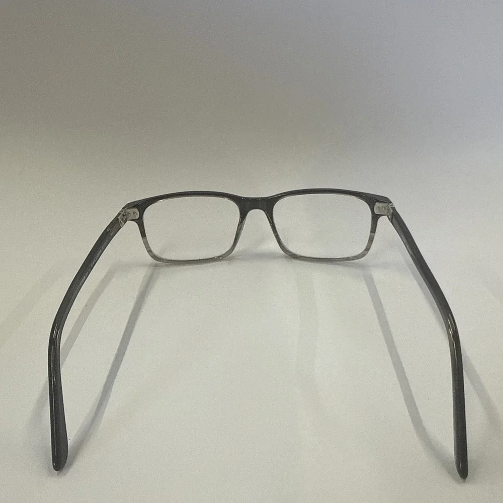 COLOURS BY ALEXANDER JULIAN FRAMES ONLY EYEGLASSES BLACK GRAY 53-17-145
